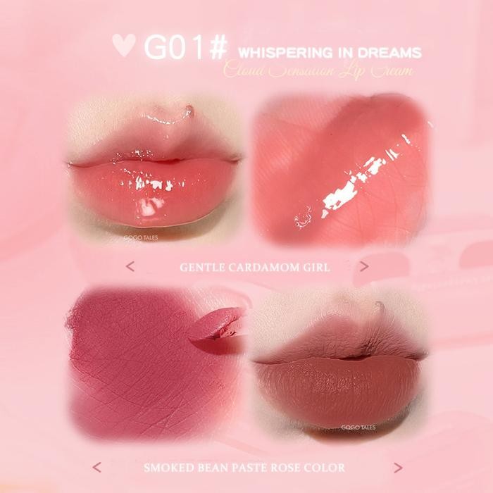 GOGOTALES AirPods Lipstik Cloud Sense Duplex Lipstick Dual Colour Lipstick Headphones Lipstick GT621