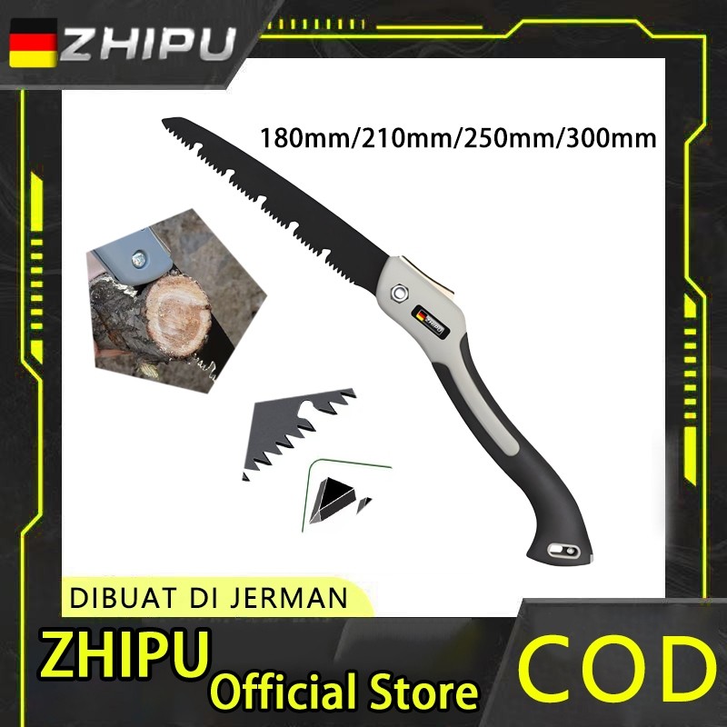 ZHIPU Gergaji Kayu Lipat gergaji tangan Gergaji tangan portabel 300mm
