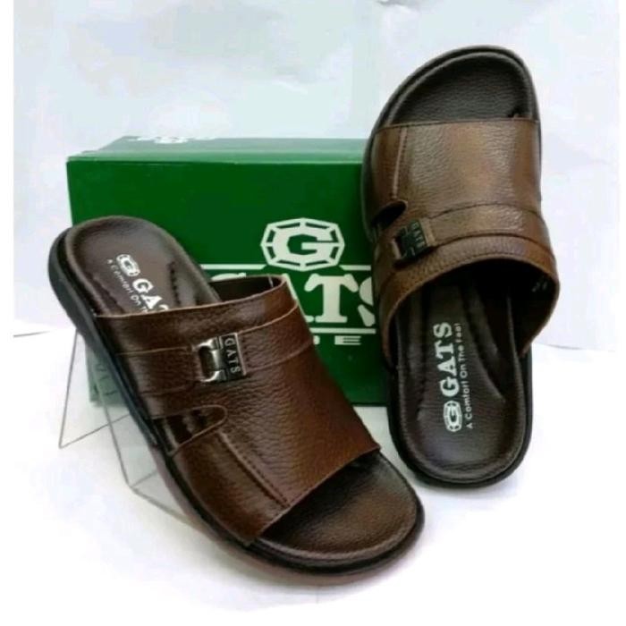 Sandal Kulit Gats RC 007 Original Sandal casual pria by gats