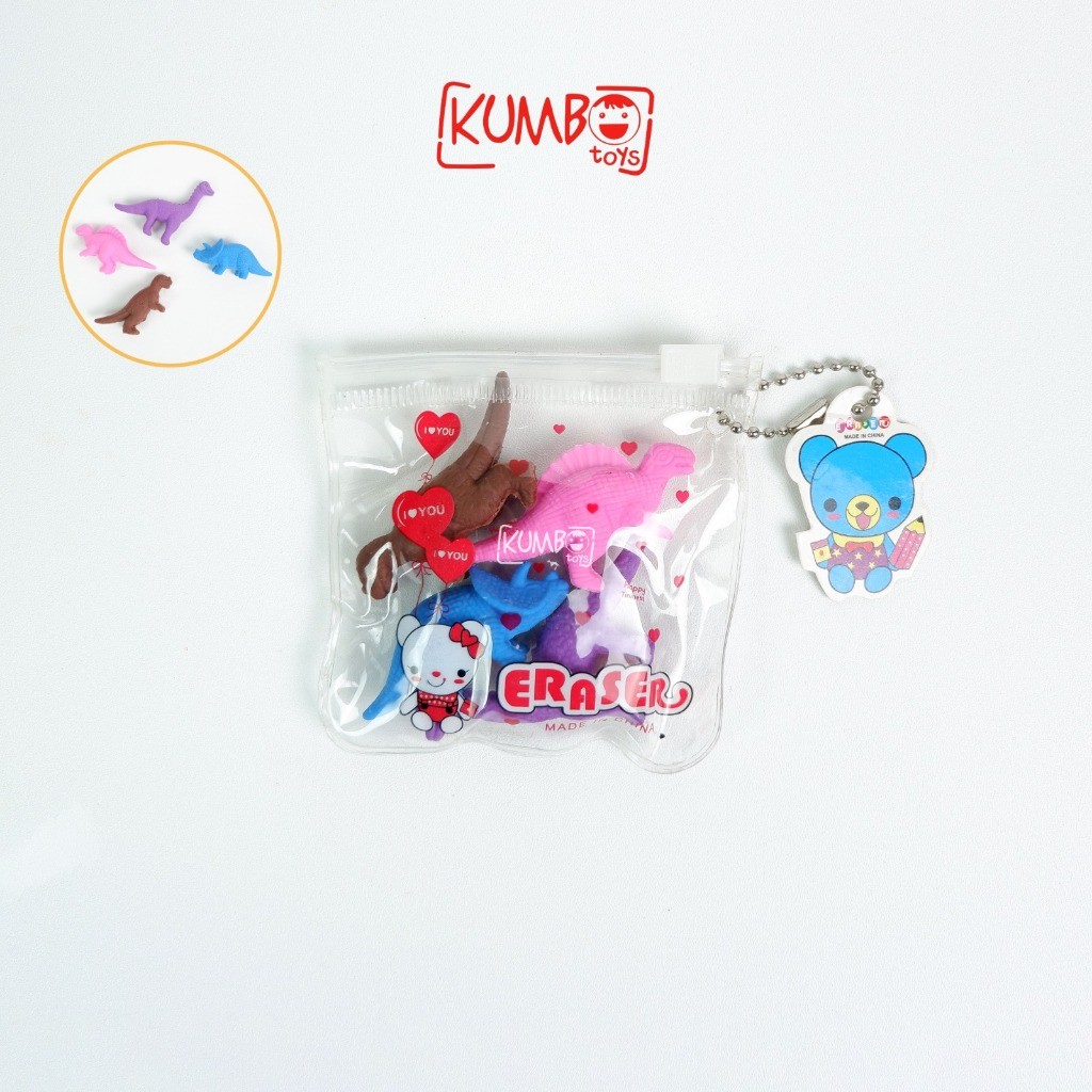 

JAMIN MURAH !!!Penghapus Pensil Anak Bentuk Lucu 1 SET 4 PCS Penghapus Karakter(BISA LANGSUNG ORDER)