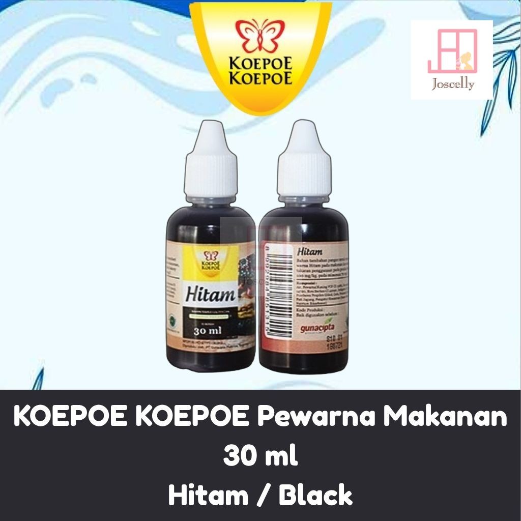 

JOSCELLY.ID KOEPOE KOEPOE Pewarna Makanan Hitam / Black