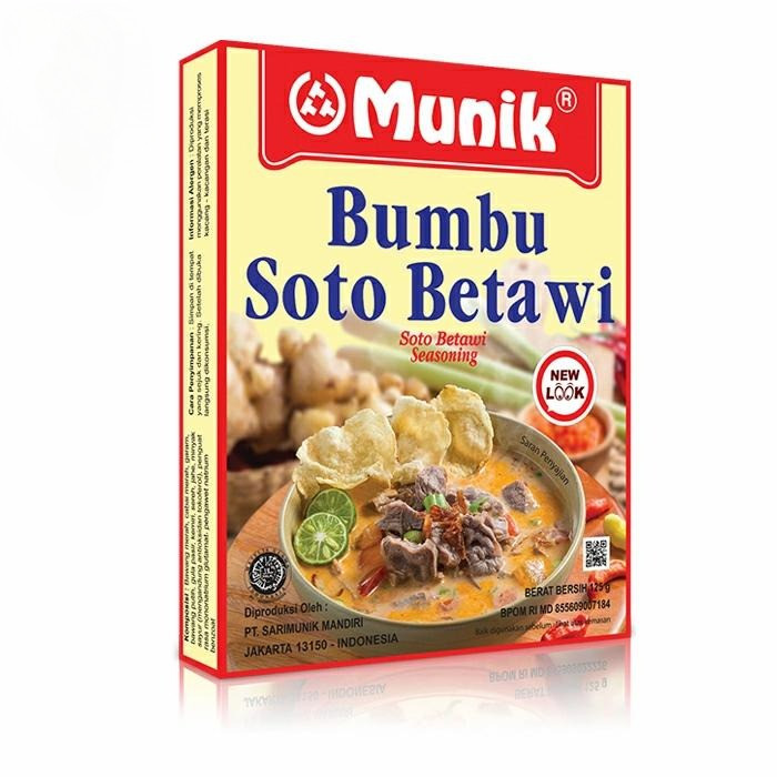 

Bumbu Soto Betawi Munik - 125 gr / soto betawi / bumbu soto betawi