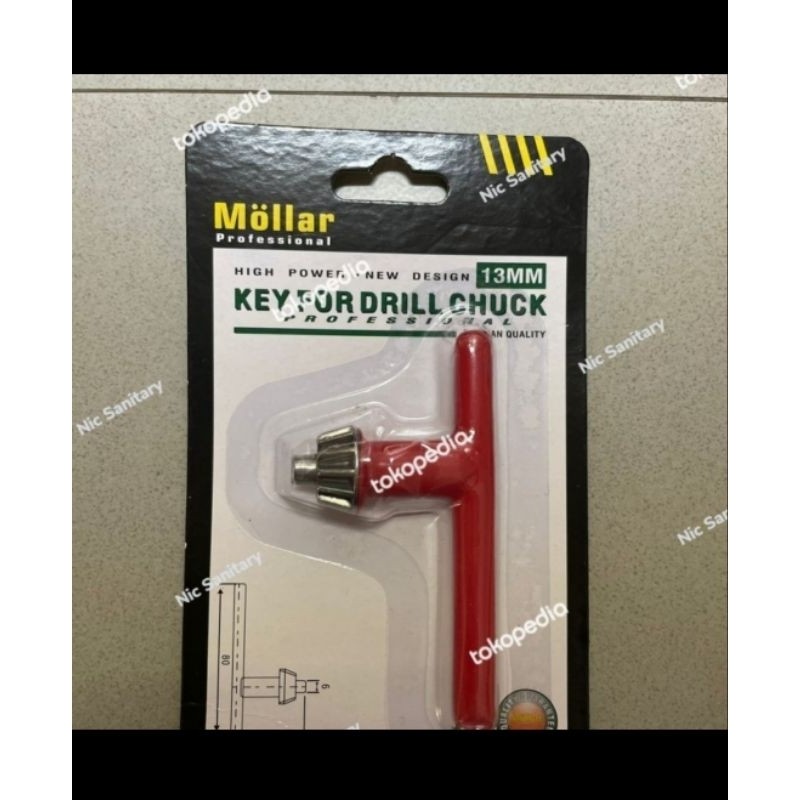 kunci kepala bor MOLLAR 13 MM