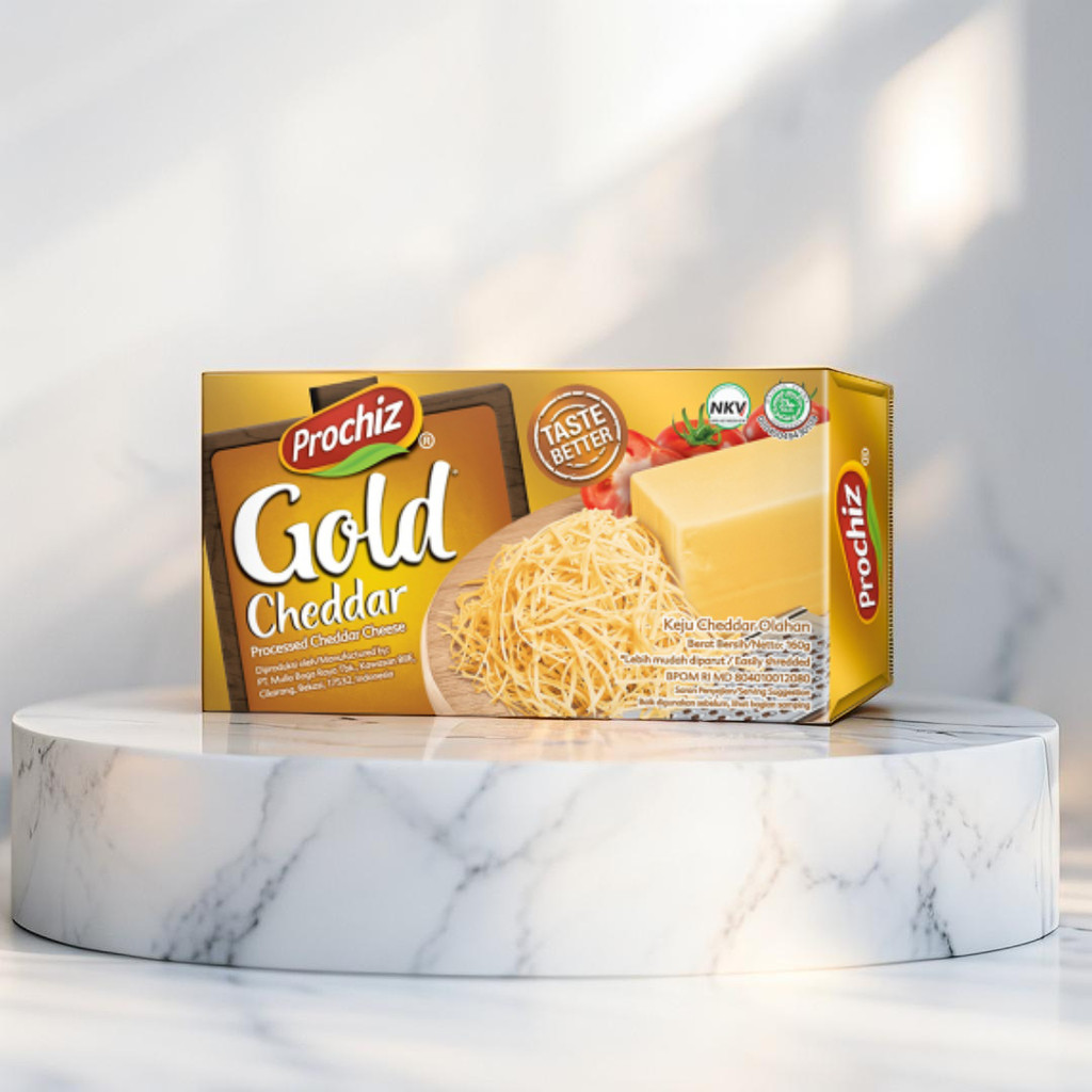 

Keju Prochiz Gold Kemasan 165 gr