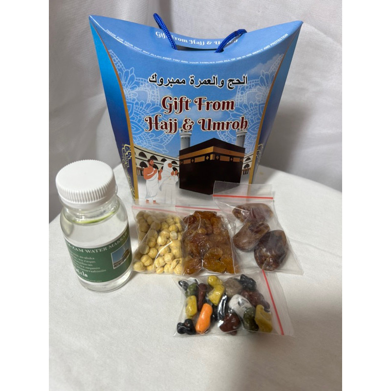 

oleh oleh haji dan umroh paket 50pcs lengkap