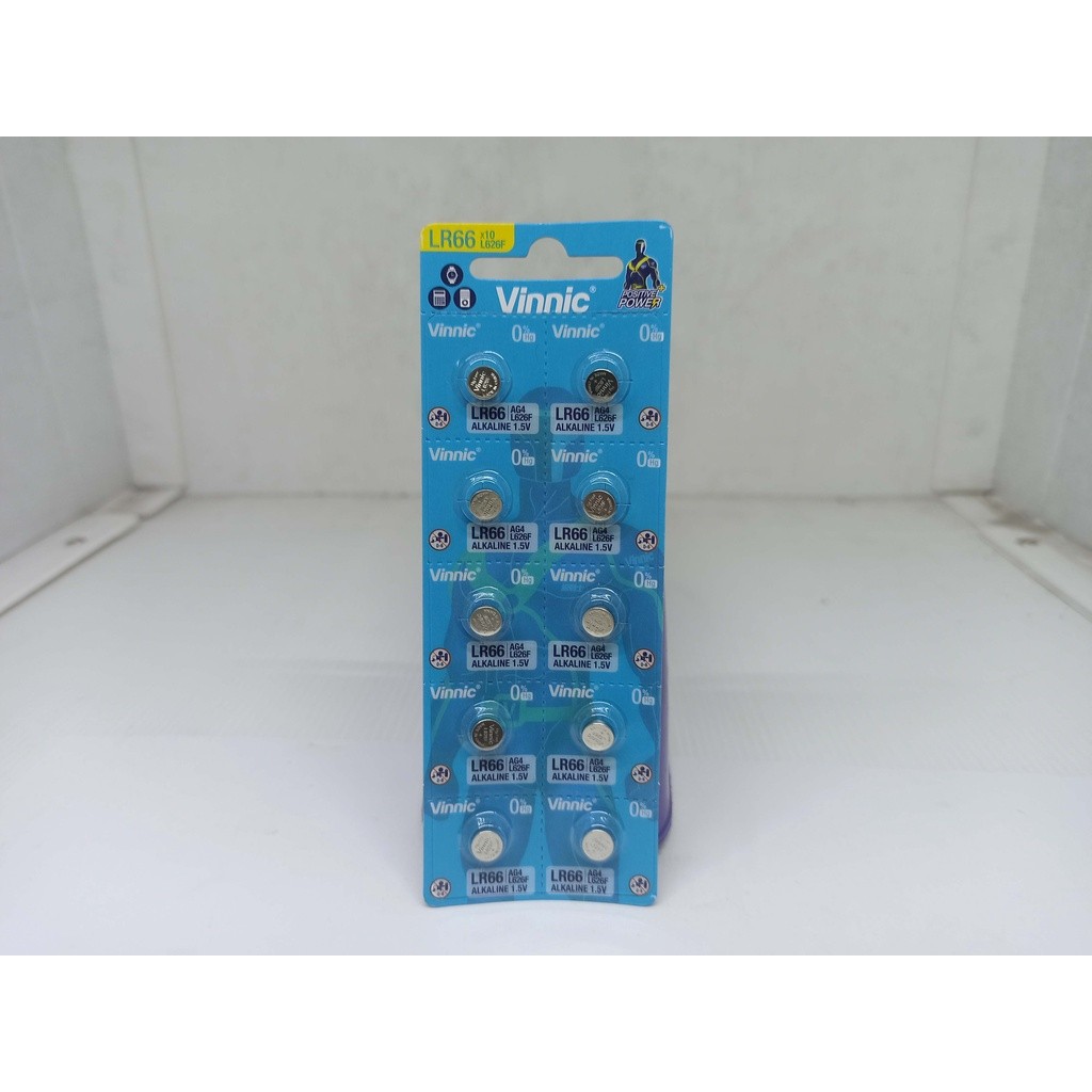 Baterai Vinnic LR66, LR626, SR 626