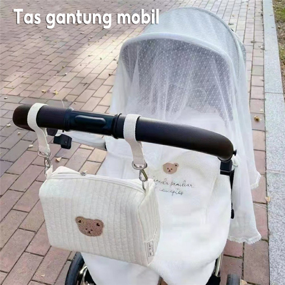 Bag Tas Popok Kecil Pouch Teddy Bear Organizer