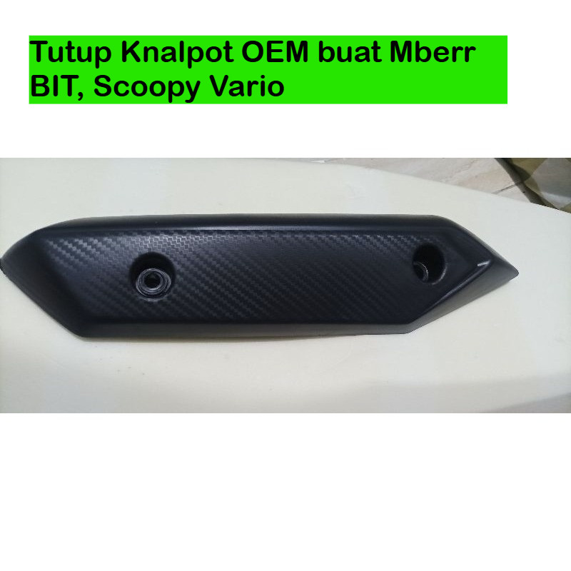 Tutup Knalpot Scoopy Vario beat Mber Beat