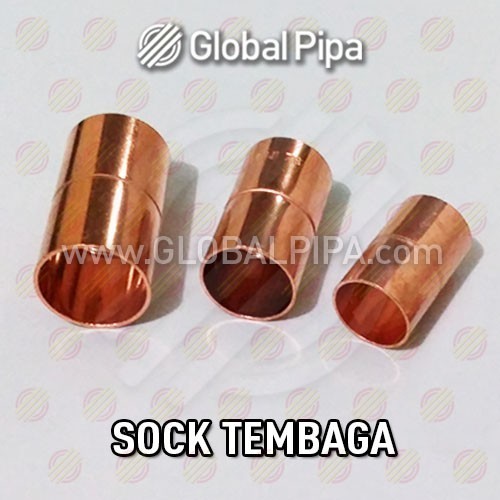 Sock Tembaga 1 Inch Denji / Fitting Sambungan Pipa Tembaga