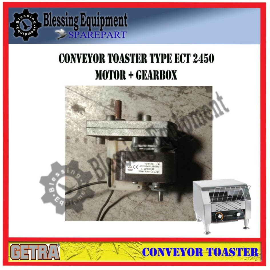 Sparepart Conveyor Toaster ECT-2450 / ECT-2415 Motor Gearbox GETRA