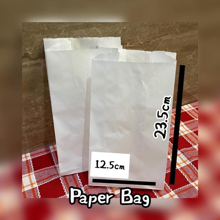

Paper Bag (Size M) Katong Kertas Makanan, Gorengan, Cemilan - Cokelat, 50 pcs