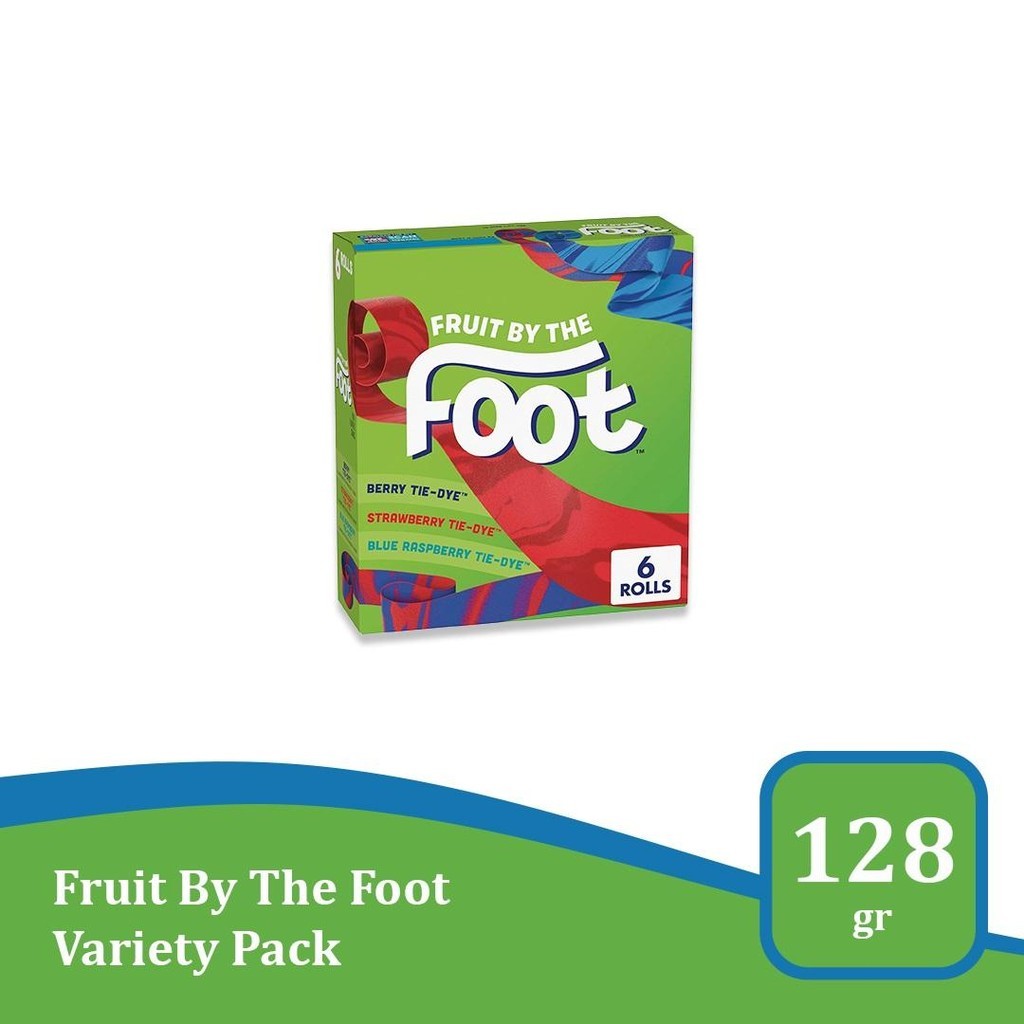 

Fruit By The Foot Variety Pack 6 ct - permen roll import USA