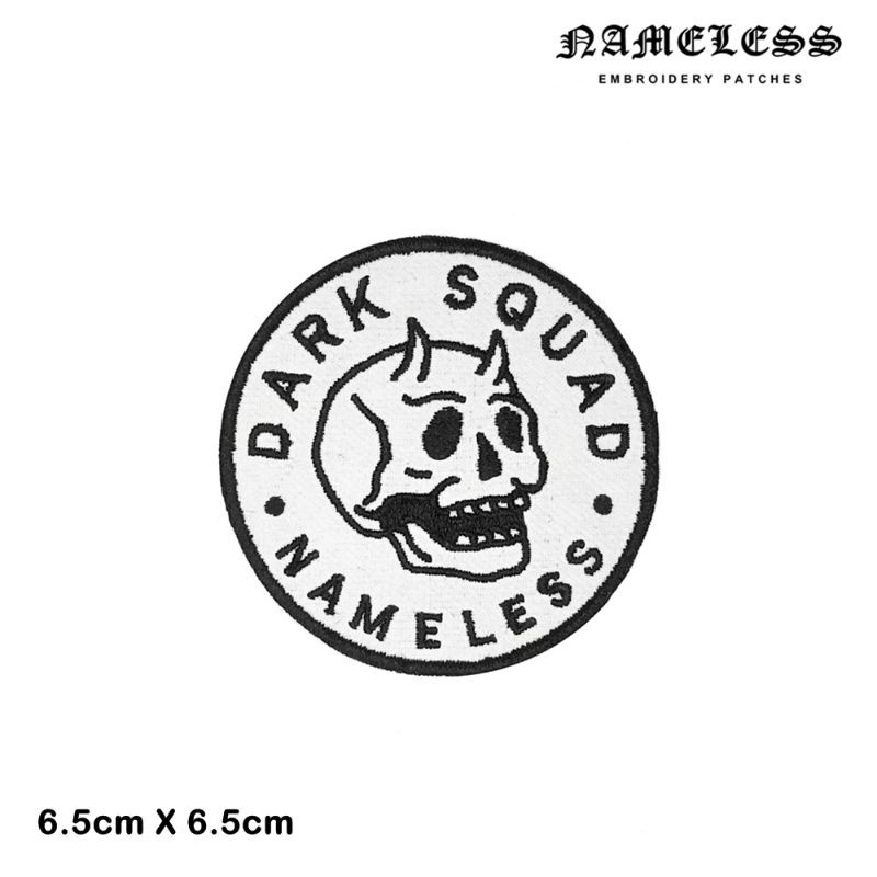 Nameless Patches #1 Embroidery patch/Patch bordir/Emblem/Stiker kain [IRON-ON] BORDIR KLATEN