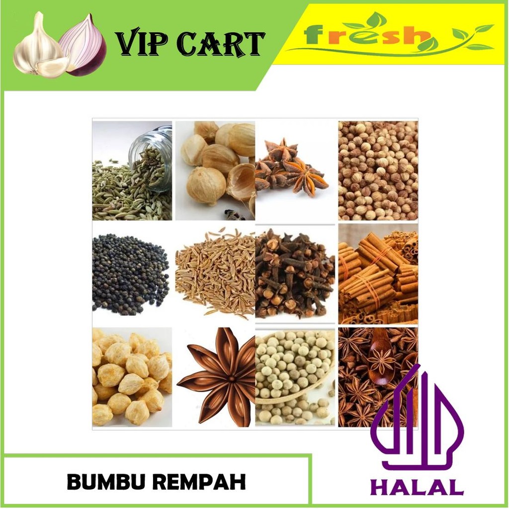 

ANEKA BUMBU REMPAH PER BUNGKUS - BUMBU DAPUR