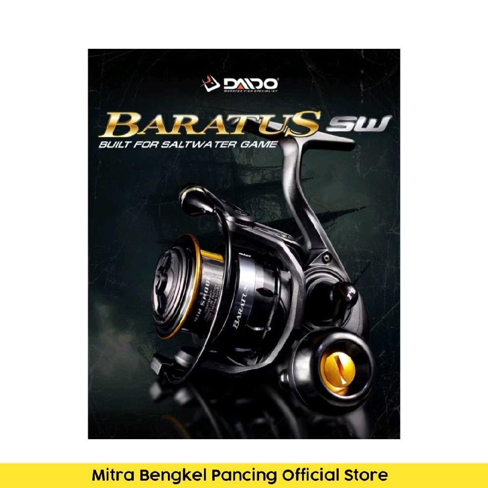 Reel Daido Baratus 1000 - 6000 Salt Water Power Handle Reel Pancing Original