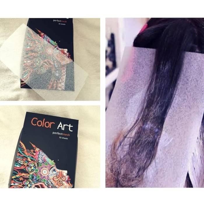 pengganti salon foil reusable MANIAC MESH seperti FRAMAR COLOR ART