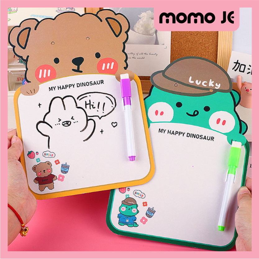 

MOMO JE 5941 Papan Tulis Anak Free Spidol Bisa Dihapus Dan Tali Gantung Papan Tulis Mini Papan Tulis Mini Anak Karakter Lucu