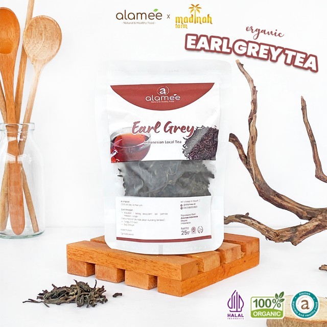 

Teh Grey Tea Teh Herbal Tradisional Indonesia Alami Sehat Organik Organic Siap Seduh 25 Gr madinah