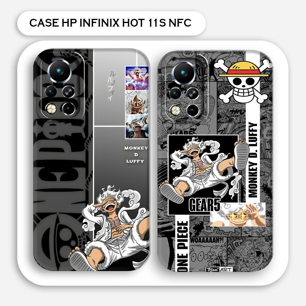 Case One Piece Hp Infinix Hot 11s Nfc Prokamera Lentur Tpu Prokamera