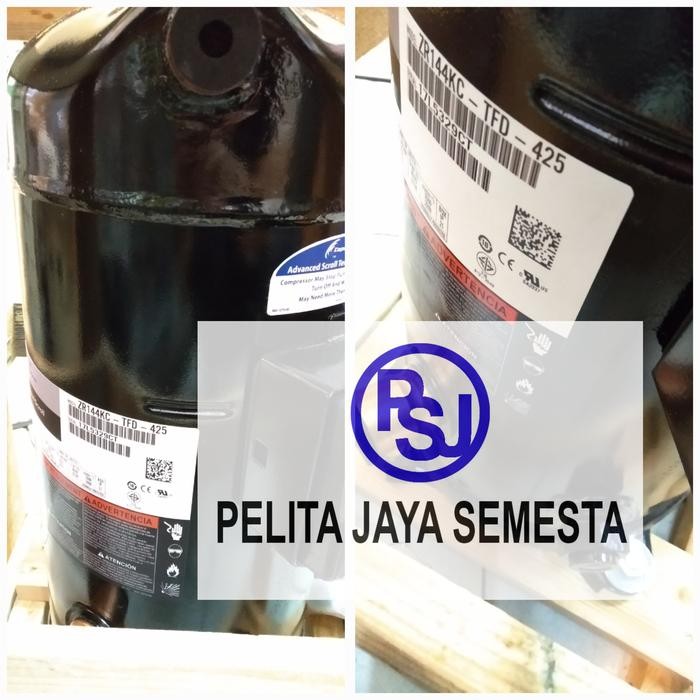 Kompresor AC Copeland ZR144KC-TFD-425 / Compressor Copeland ZR144KC TANDEM SIGLAS SCROLL COMPRESSOR