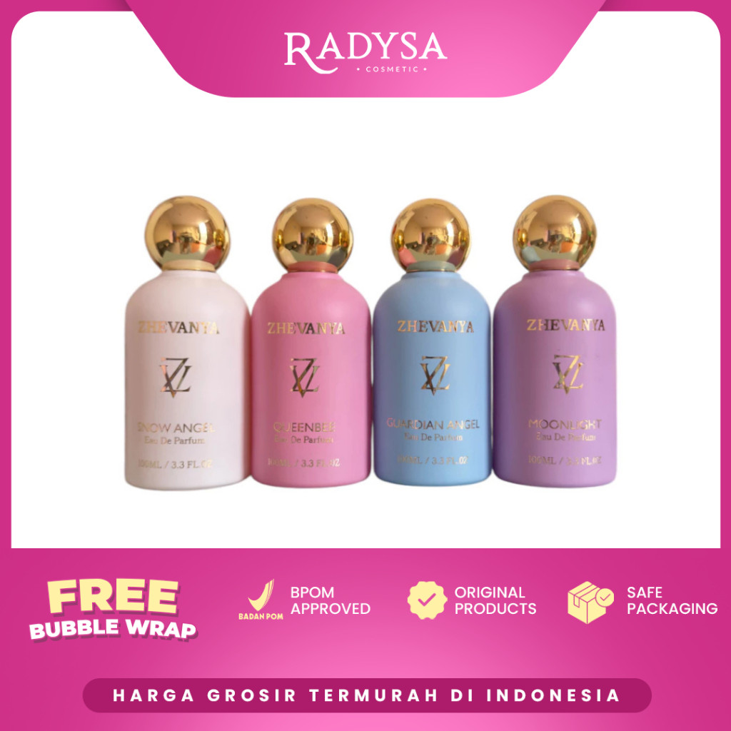 𝐑𝐀𝐃𝐘𝐒𝐀 - ZV Zhevanya Eau De Parfum 100ml - EDP Parfume Wanita Wangi Tahan Lama