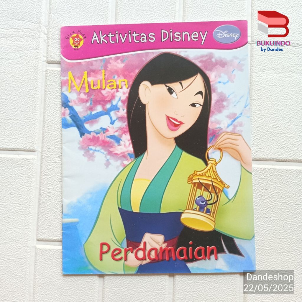 Mulan Perdamaian - Buku Anak Aktivitas Disney