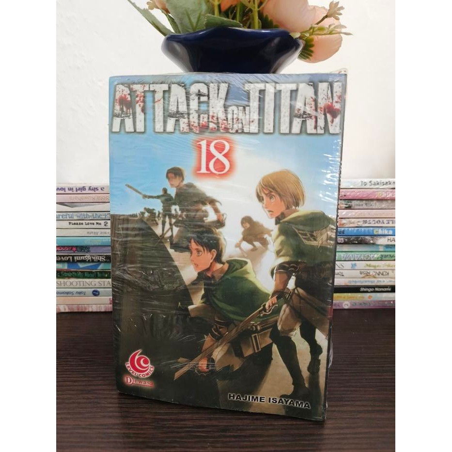 Komik Attack On Titan 18 stok 2