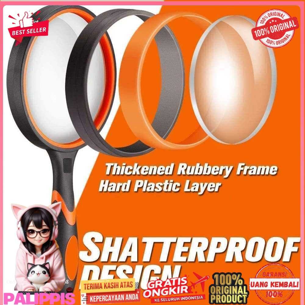 

NOF Kaca Pembesar Handheld Magnifying Glass Lup Magnifier 65mm 10X - N-10