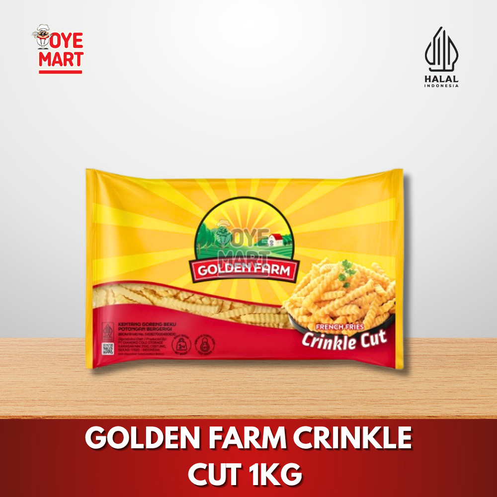 

GOLDEN FARM CRINKLE CUT 1KG