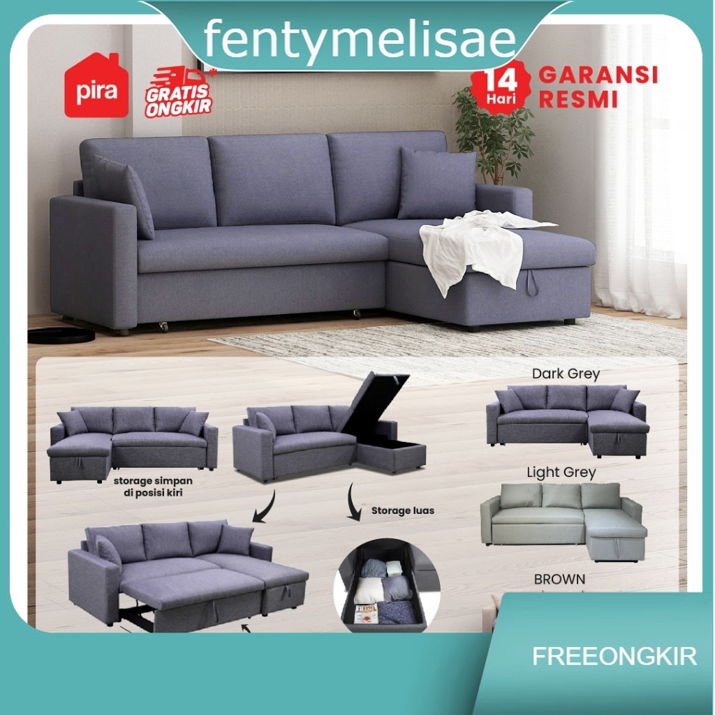 fentymelisae Bavarian - Camila SFC Sofa Multifungsi / Sofa Bed