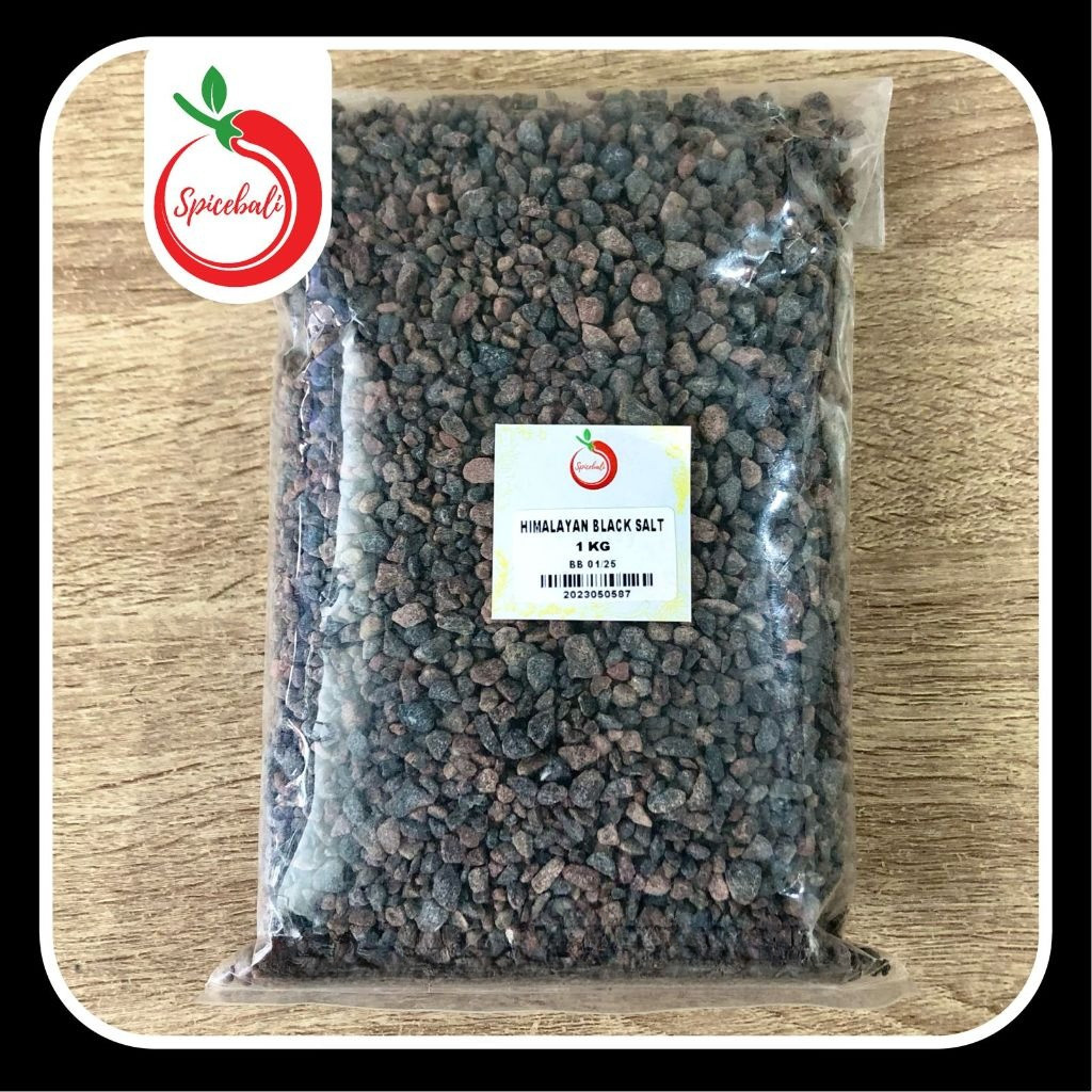 

New Garam Hitam Kasar 1 kg / Black Himalayan Salt 1 kg
