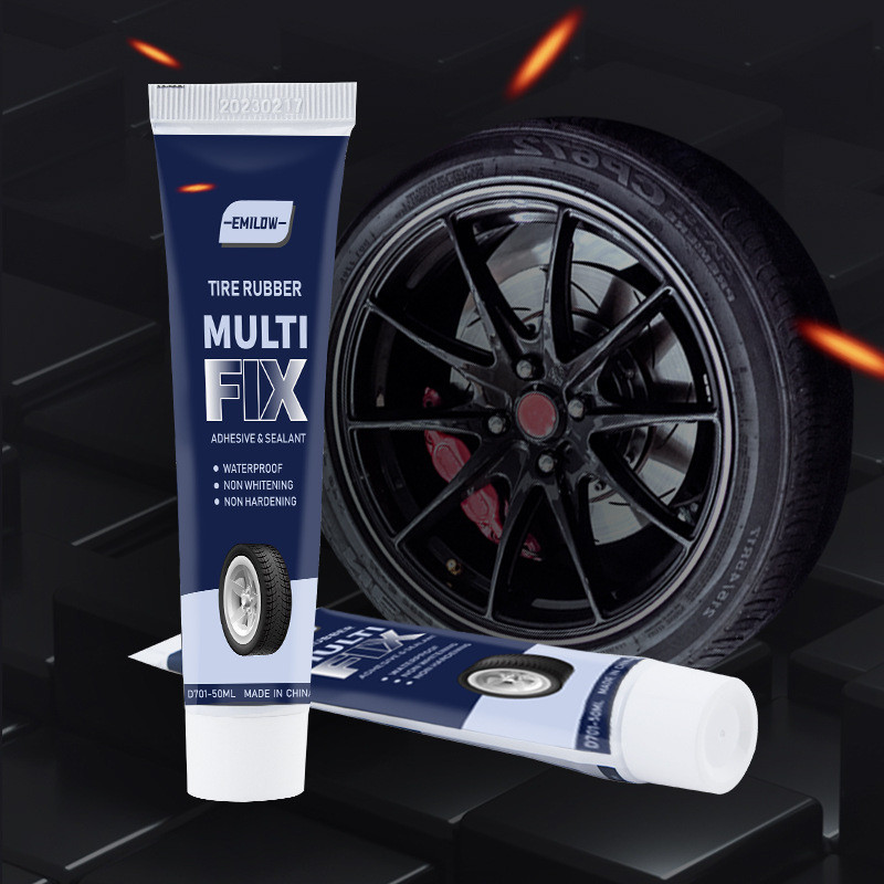 120ml Lem Perbaikan Ban Mobil Tire Glue Repair Lem Ban Mobil Super Kuat Lem Karet Tambal Ban