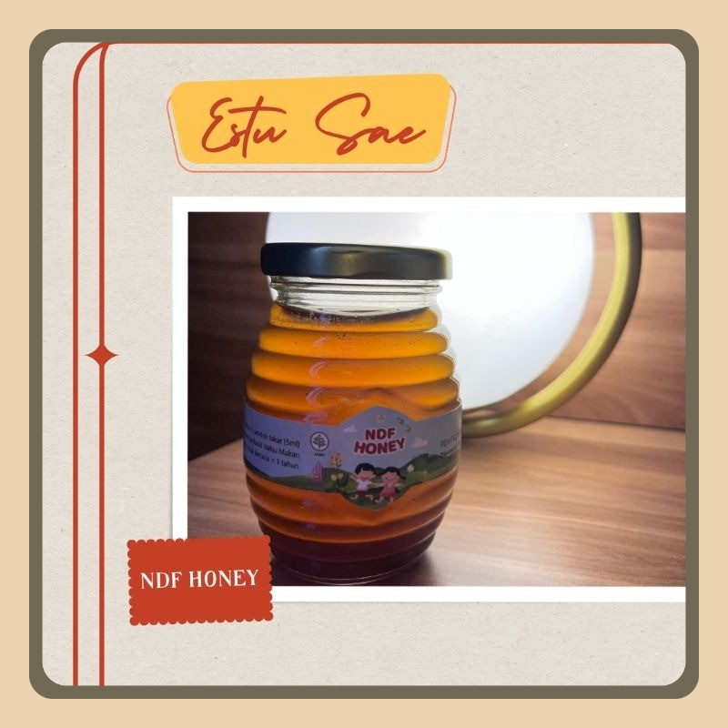 

Ready Stock NDF Honey Brothmama Madu Raw Penambah Nafsu Makan BB Booster