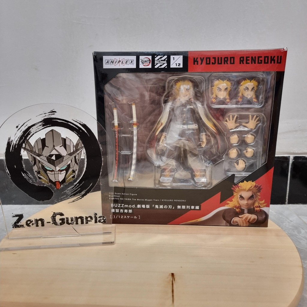 Buzzmod Rengoku Kyojuro Demon Slayer Kimetsu no Yaiba 1/12 Buzz Mod Aniplex