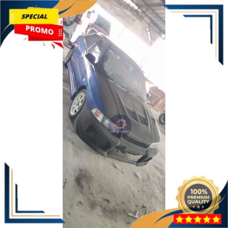 (Ready Stok) - Bodykit Mitsubishi Lancer Bemper Depan Evo 5 Upgrade To Ck 4 / Evo 4 Master Bodykit