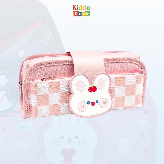

[Promo] KiddoPack Kotak Pensil Multifungsi Anak Sekolah Laki-Laki Perempuan - Bruno - Checkboard Rabbit