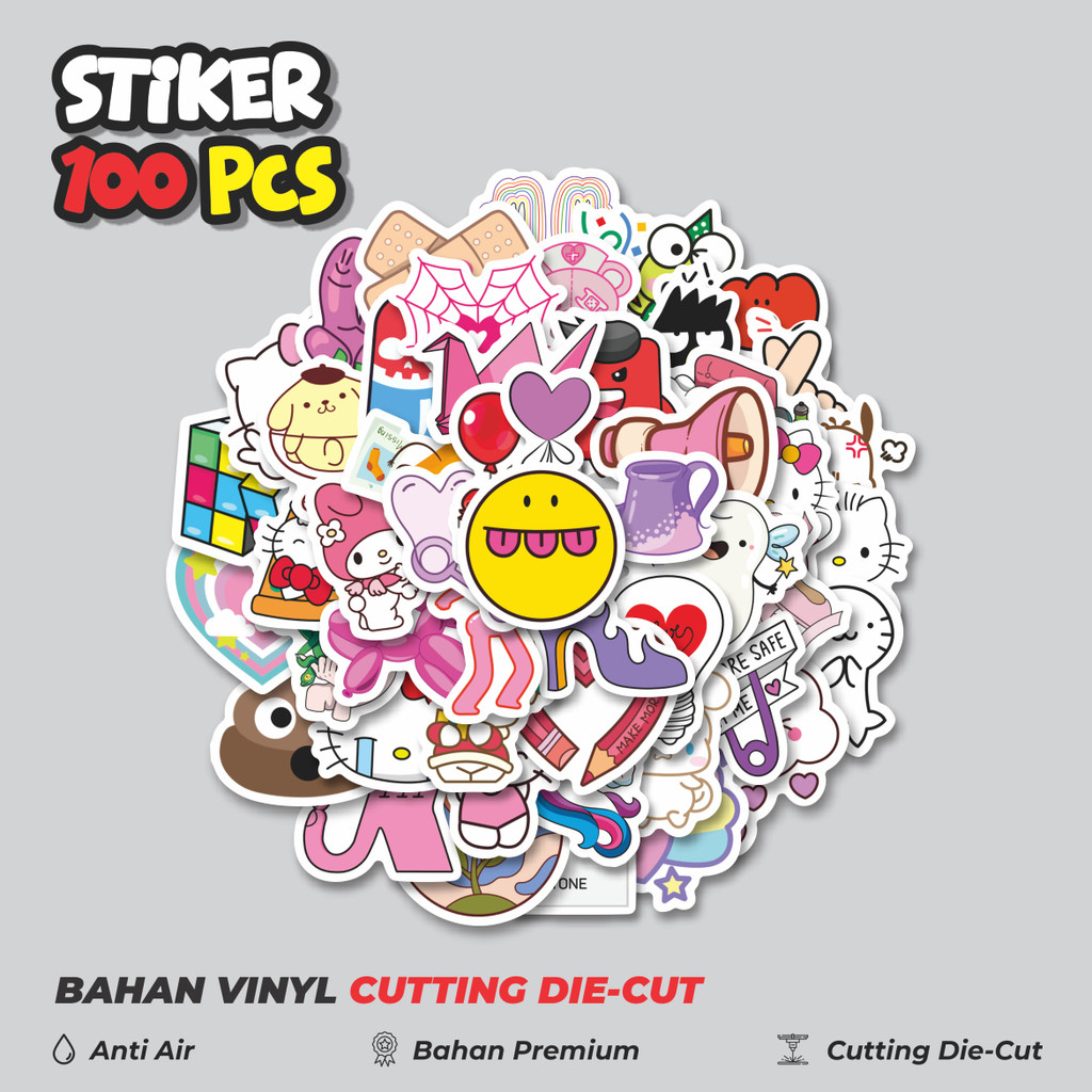 

Terbaru! 50 pcs Stiker Noob Pack Stiker Random V4 Dekorasi Lucu Kreatif untuk Notebook, Skateboard, HP