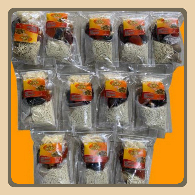 

Paket Usaha 12 Bungkus Mie Jebew Pedas Nampol