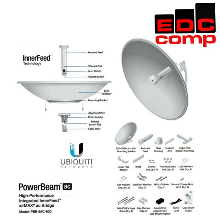 Ubiquiti/ubnt Poweeam 5AC 620, PBE5AC620, PBE-5AC-620, PBE 5AC 620
