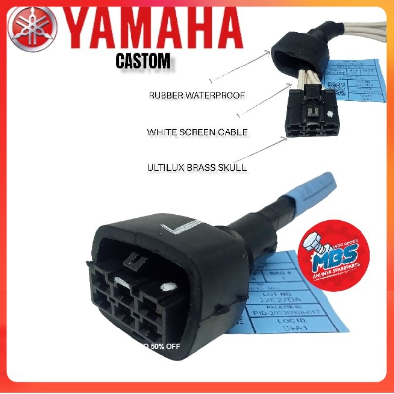original Soket legulator kiprok yamaha r25 kabel caston