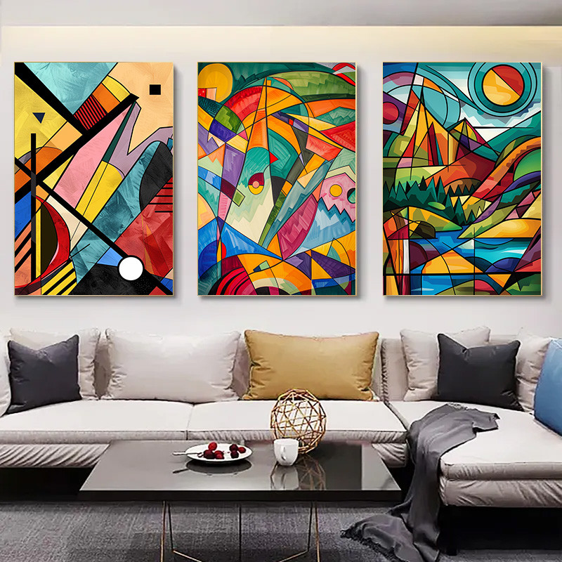 

Abstract Posters for Wall Art Canvas Painting 1pcs Decoration Pictures Room Wall Stickers Decoration Home Painted and Colorful