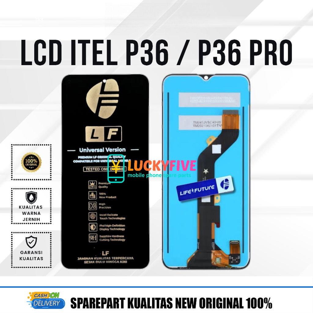 LCD Itel P36 / P36 Pro Original Fullset Touchscreen Life Future