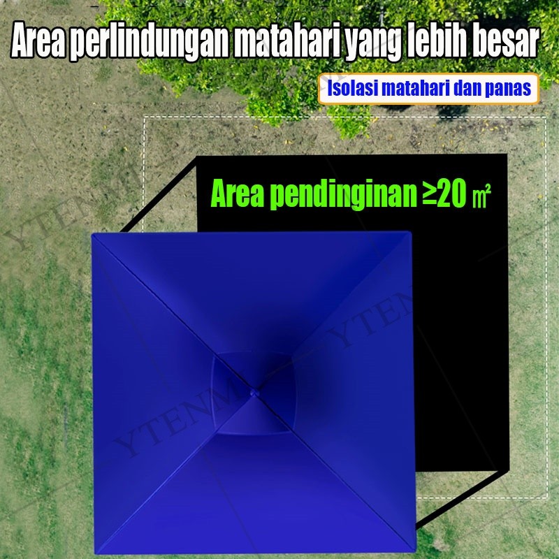 AZHAR.ID 【Ekstra Tebal 2100D】Terpal Tenda Atap Tenda Lipat Atap Tenda Jualan Tenda Lipat Kain Tenda 
