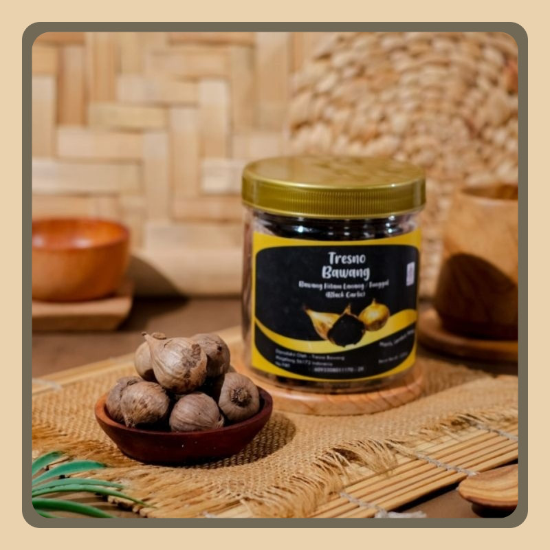 

Bawang hitam tunggal Black garlic Tresno bawang SUPER