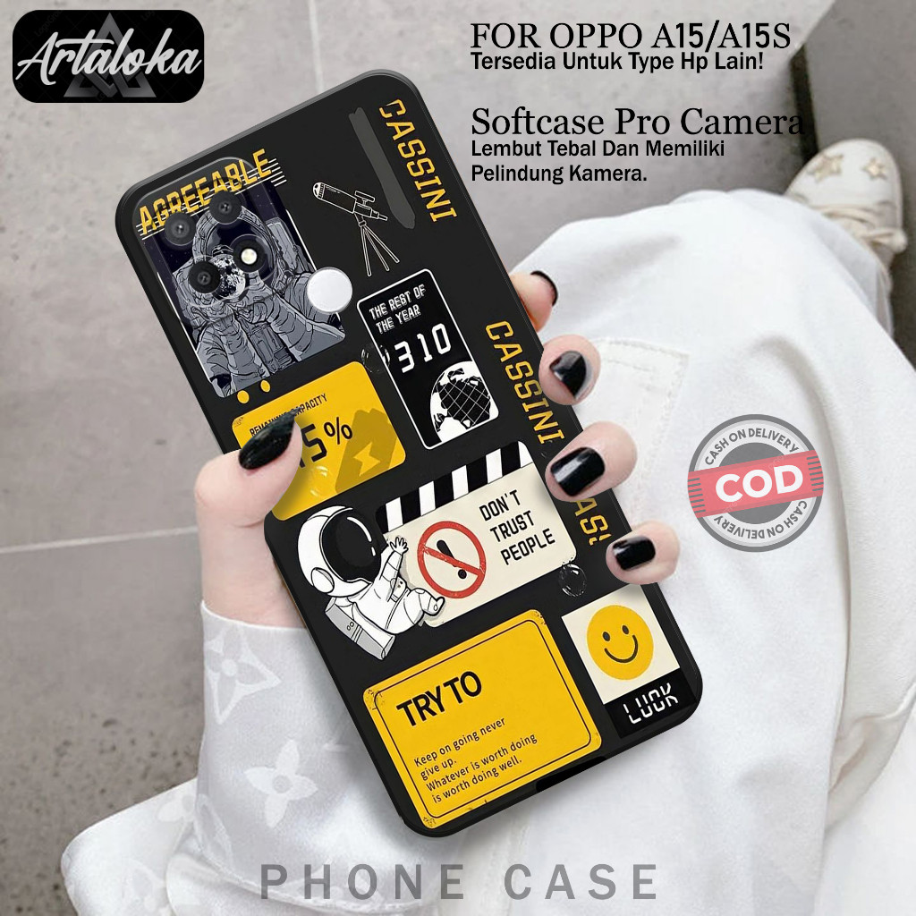 Case Hp Oppo A15/A15S Terbaru - Fashion Case Astronod - Softcase Oppo A15/A15S - Casing Oppo A15/A15