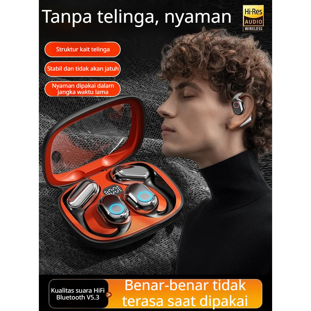 ✨Pengiriman 24 Jam✨Headset Bluetooth Nirkabel Baru Yang Dapat Digantung Di Telinga/headset Bluetooth