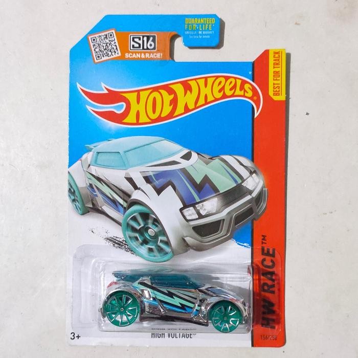 TR99 Hotwheels Hot Wheels High Voltage chrome 2015 HW Race