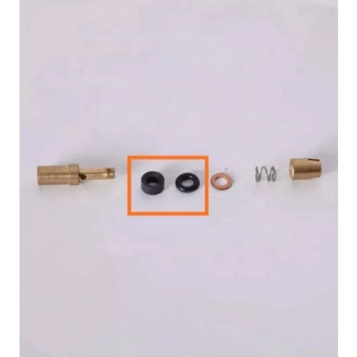 Teflon+ seal piston pompa pcp (harga 3 set), oring piston pompa pcp