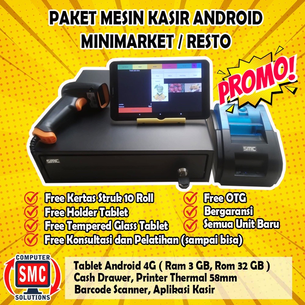 

Mesin Kasir Android Siap Pakai Terlaris untuk Semua Jenis Usaha