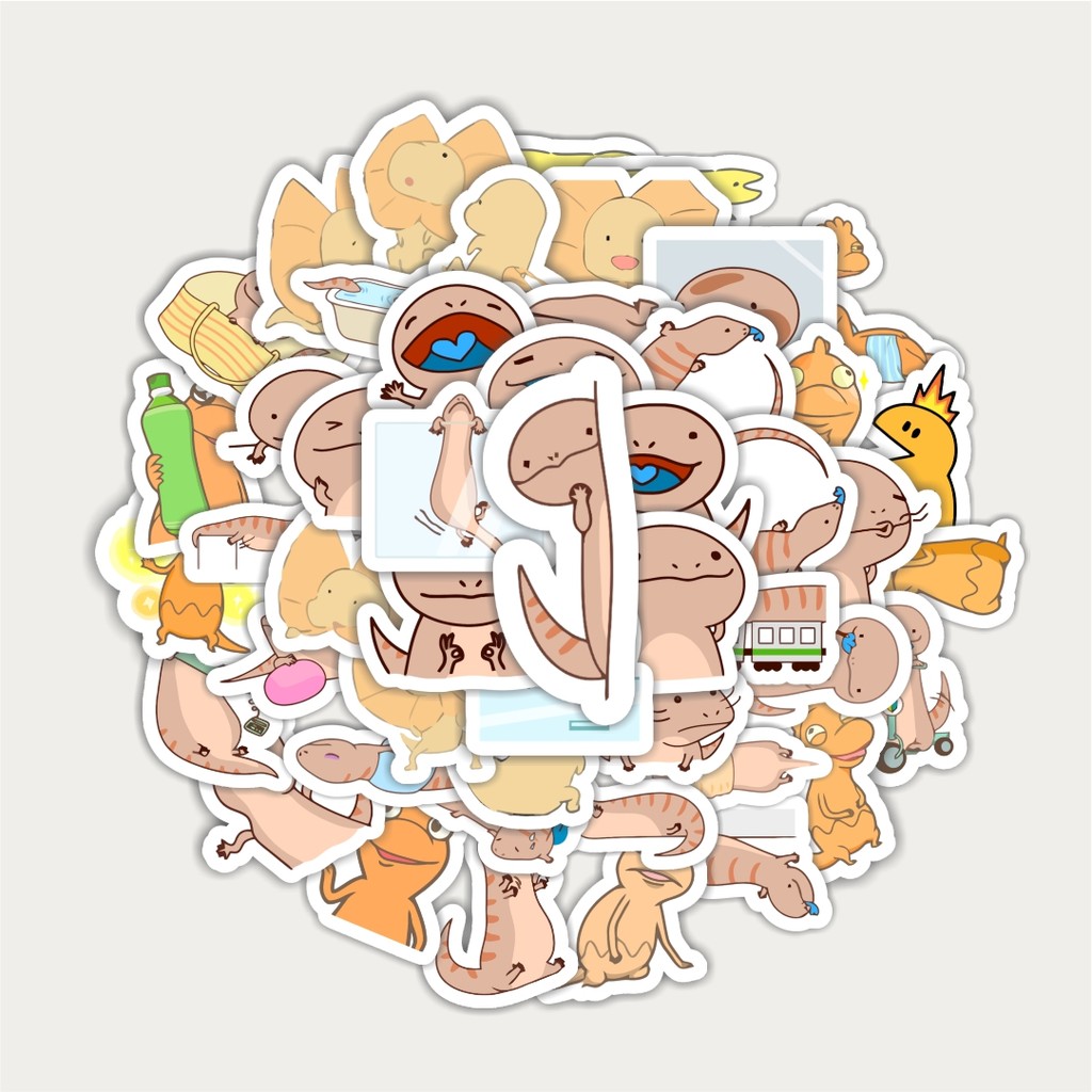 

Sticker Pack Sticker Hewan Cicak | Sticker TUMBLR | Stiker LAPTOP KOPER HELM